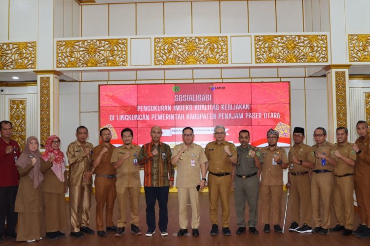 Pj Bupati PPU Buka Sosialisasi Pengukuran Indeks Kualitas Kebijakan Daerah