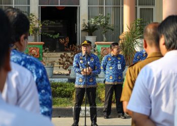 Pj Bupati Makmur Marbun Pimpin Apel Pagi, Sampaikan Harapan untuk Keberlanjutan Prestasi PPU