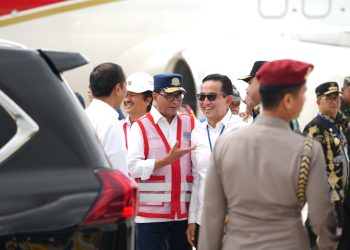 Bandara IKN Resmi Beroperasi, Pesawat Kepresidenan Mendarat di Atas HPL Badan Bank Tanah