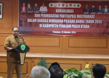 Logistik Pilkada PPU 143 Ribu Surat Suara Siap, KPU dan Pj Bupati Ajak Masyarakat Berpartisipasi