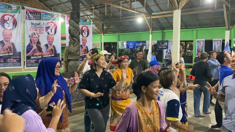 Kampanye Pasangan MANIS di Long Melaham: Tekad Membangun Mahakam Ulu dan Menjaga Kearifan Lokal