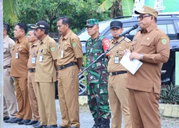 Pj Bupati PPU Tegaskan Pentingnya Sinergi dan Inovasi di Apel Gabungan Kecamatan Babulu