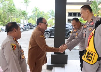 Pj Bupati Zainal Arifin dan Kapolres PPU Solidkan Sinergi Jaga Keamanan Daerah