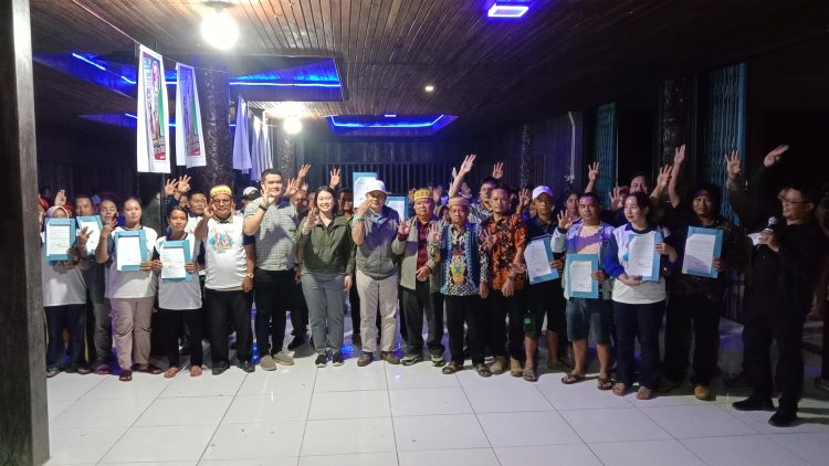 Pasangan Calon “MANIS” Kampanye di Long Gelawang: Komitmen Program Unggulan dan Kontrak Politik
