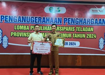 Dispusip PPU Raih Juara II Lomba Arsiparis Teladan Kaltim 2024