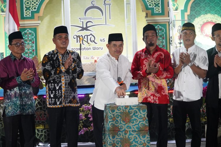 MTQ ke-45 Kecamatan Waru Resmi Dibuka, Jadi Momentum Syiar Al-Qur’an di PPU