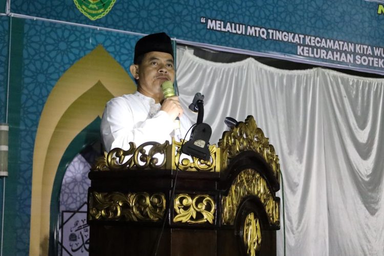 Sekda PPU Tohar Buka MTQ Ke-45 Kecamatan Penajam, Dorong Generasi Qur’ani Berakhlak Mulia