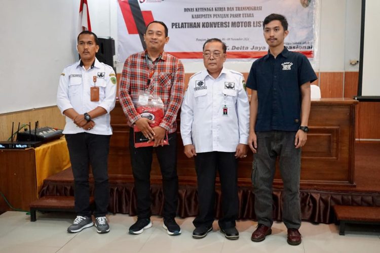 Disnakertrans PPU Buka Pelatihan Konversi Motor Listrik untuk Tingkatkan Kompetensi SDM Lokal