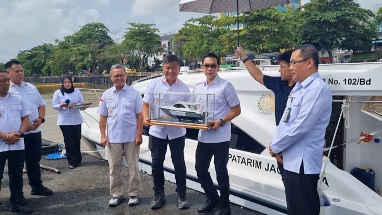 Kapal Patroli Perdana Diluncurkan, Imigrasi Samarinda Perkuat Pengawasan dan Pelayanan