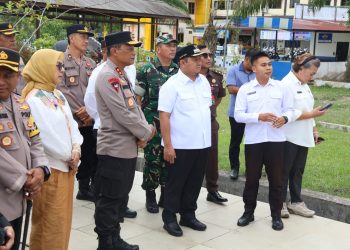 Dukung Program Asta Cita Presiden, Bupati PPU Dampingi Kapolda Kaltim Tinjau Pembangunan Gedung SPPG