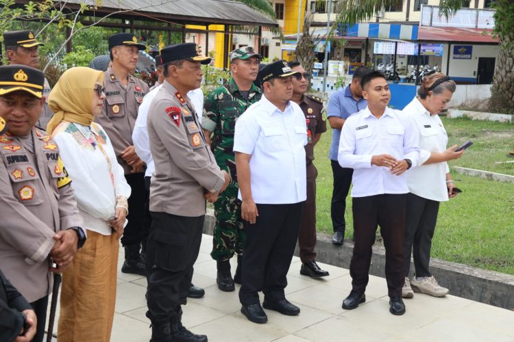 Dukung Program Asta Cita Presiden, Bupati PPU Dampingi Kapolda Kaltim Tinjau Pembangunan Gedung SPPG