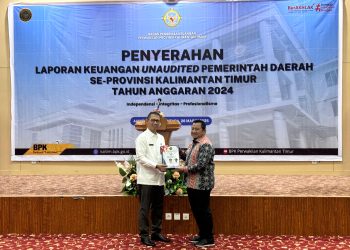 Pemkab PPU Serahkan LKPD Unaudited 2024 ke BPK Kaltim