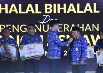 Pemkot Samarinda Gelar Halal Bi Halal Sekaligus Beri Penghargaan bagi ASN dan Non-ASN Berprestasi