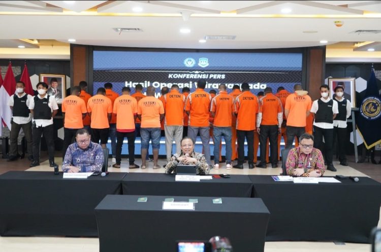 170 WNA Diamankan dalam Operasi Wira Waspada, Imigrasi Tegaskan Penegakan Hukum Keimigrasian
