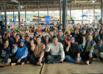 Kampanye Angela Idang Belawan–Suhuk S.E Disambut Antusias Warga Long Pakaq : Janji Lanjutkan Program Pembangunan