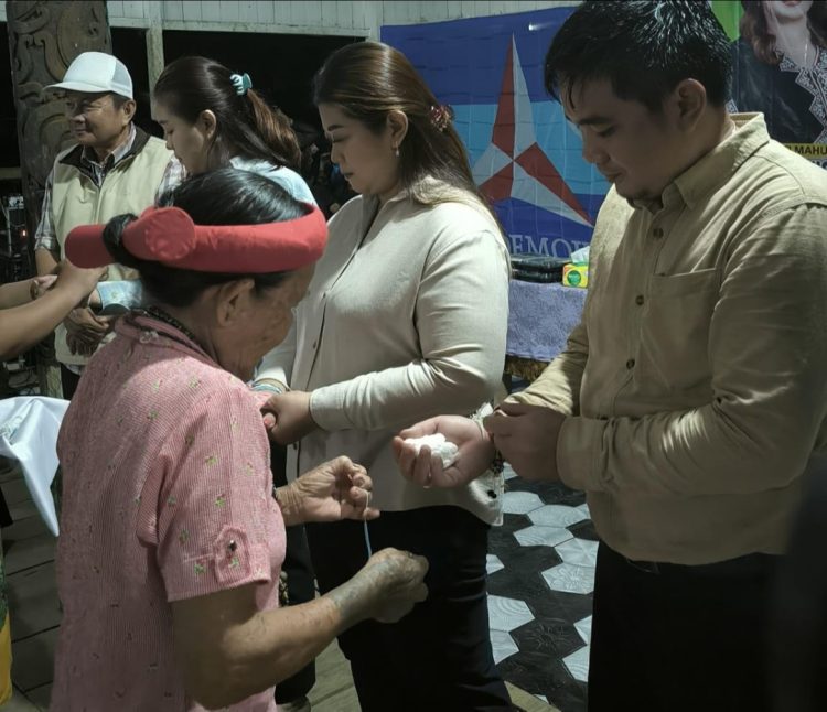 Angela–Suhuk Tegaskan Komitmen Lanjutkan Pembangunan di Long Lunuq