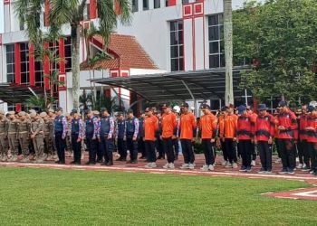 Sekda Kukar Pimpin Apel May Day 2025, Tekankan Harmoni dan Kesejahteraan Buruh untuk Pembangunan Bumi Etam