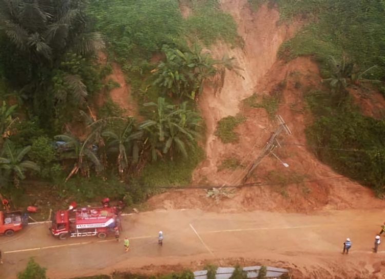 Hujan Deras Guyur Kukar Selama Hampir 9 Jam, Longsor dan Banjir Terjadi di Sejumlah Titik