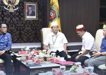 Wali Kota Menerima Kunjungan Kepala Adat Desa Budaya Pampang, Andi Harun : Mendukung Pelestarian Budaya Lokal