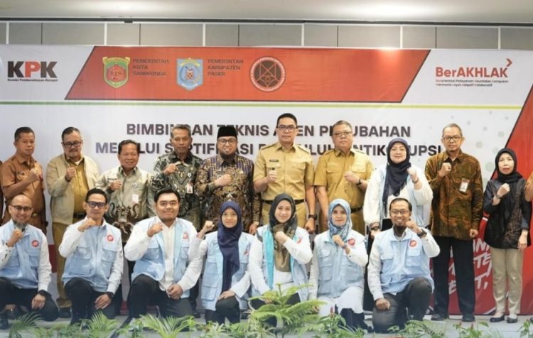 Bimtek Agen Perubahan Antikorupsi di Samarinda, 88 Peserta Disiapkan Jadi Penyuluh Bersertifikasi