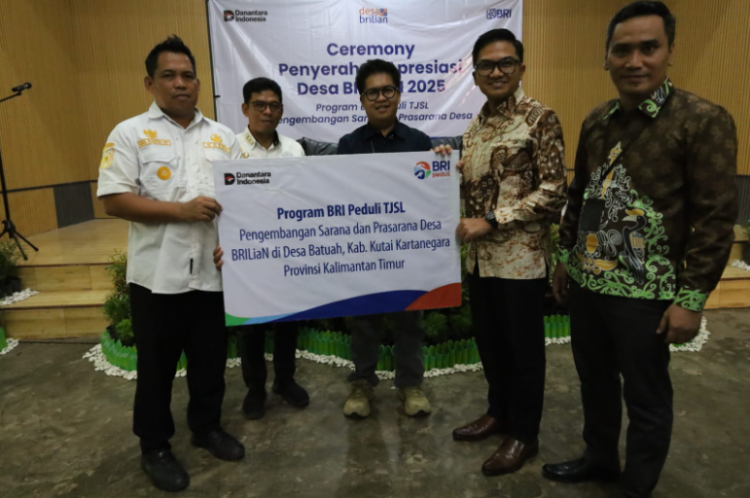 Desa Batuah Raih 15 Besar Nasional Desa BRILiaN, Terima CSR Rp 300 Juta dari BRI