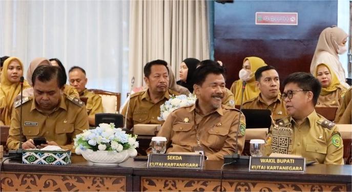 Pemkab Kukar Tegaskan Komitmen Tekan Stunting, Wabup Rendi dan Sekda Sunggono Hadiri Rakor di Kaltim
