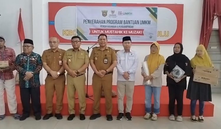 Baznas Kota Samarinda Salurkan Zakat Produktif di Samarinda Ulu, Cetak Wirausaha Baru dari Mustahik