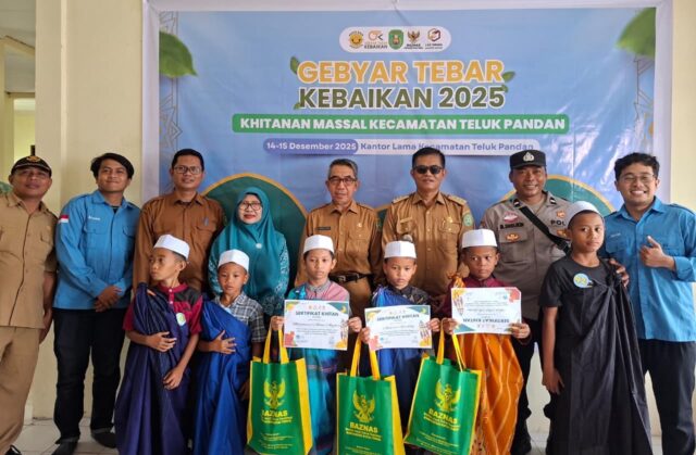 NBS Gelar Gebyar Tebar Kebaikan di Teluk Pandan, Padukan Aksi Sosial dan Pemberdayaan