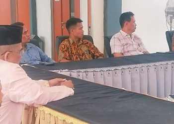 Jaga Kondusifitas, Pemerintah Kecamatan Teluk Pandan Menggelar Rapat Harmonisasi