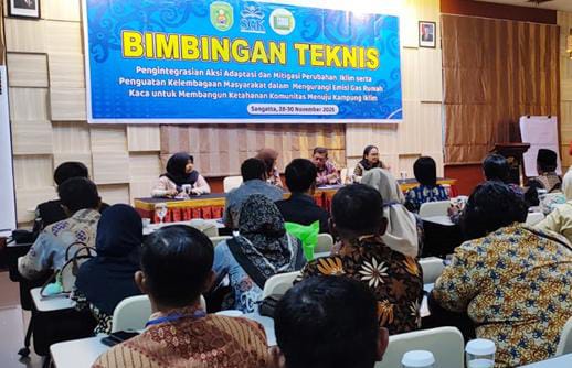 DLHK Gelar Bimtek Adaptasi Danitigasi Perubahan Iklim Bagi Aparatur Desa