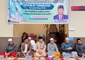 Peringatan Isra Mikraj 1447 H di Masjid At-Thohiriyyah, Bupati Kutim Ajak Perkuat Keimanan dan Kepedulian Sosial