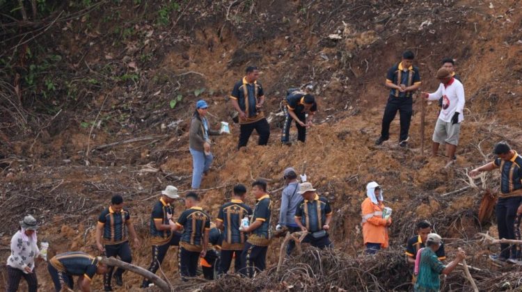Polres Kutim Inisiasi Penanaman Jagung di Lahan Reklamasi Tambang Awali Program Pangan 2026