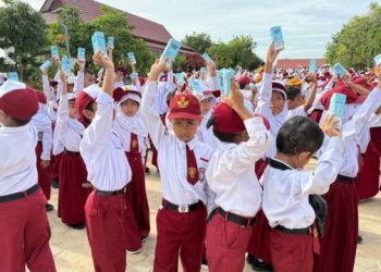 Pemkab Kutim Awali Semester dengan Program Susu Gratis, SDN 006 Sangatta Utara Perkuat Pendidikan Sehat dan Berkarakter