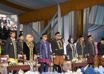 Pemkab Kutim Teguhkan Sinergi Pembangunan Bersama Pemprov Kaltim di HUT ke-69