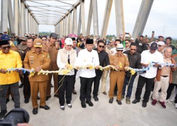Jembatan Nibung Resmi Difungsikan, Akses Ekonomi Kaubun–Sangkulirang Kini Semakin Lancar