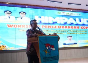 Buka Workshop HIMPAUDI, Bupati Kutim Tekankan Guru PAUD Adaptif dan Inovatif di Era Digital