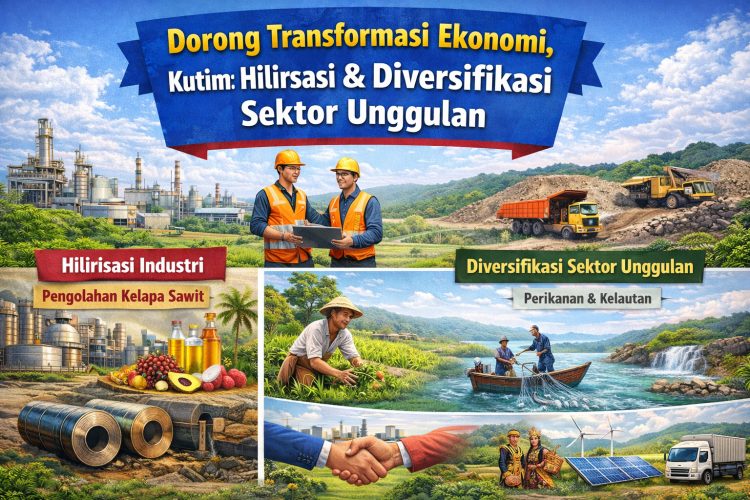Dorong Transformasi Ekonomi, Kutim Perkuat Hilirisasi dan Diversifikasi Sektor Unggulan