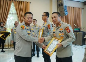 Raih Dua Penghargaan, Polres Kutim Tampil Gemilang di Rapim Polda Kaltim 2026