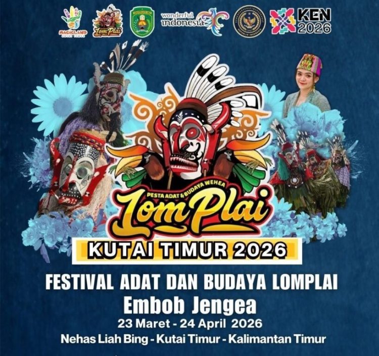 Diakui Nasional Lewat KEN 2026, Festival Lom Plai Jadi Etalase Budaya Kutai Timur