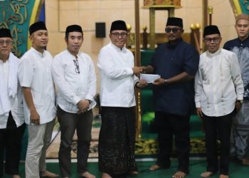 Wawali Samarinda Perkuat Silaturahmi dan Kepedulian Masyarakat Lewat Safari Ramadan di Masjid Al-Amin