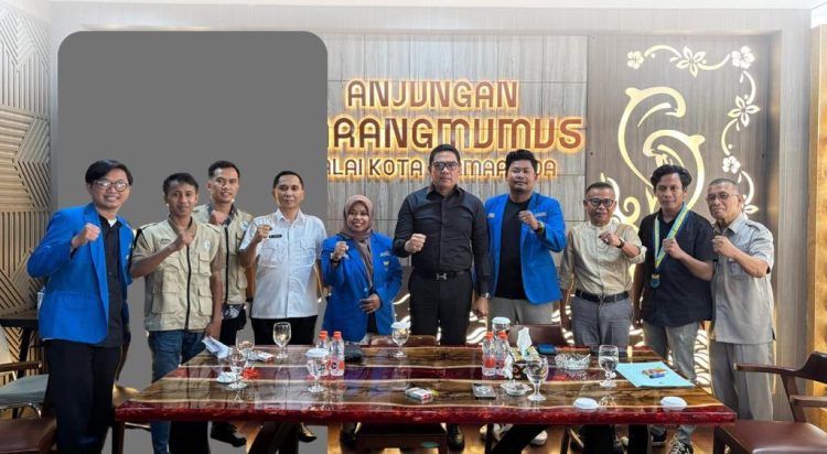 Audiensi Bersama PMII Kaltim, Wali Kota Samarinda Dorong Kolaborasi Mahasiswa untuk Pembangunan Daerah