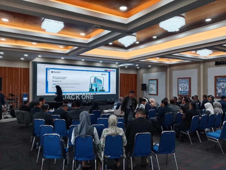 Mini Town Hall Triwulan I 2026 BRI Region 6 Perkuat Strategi Bisnis