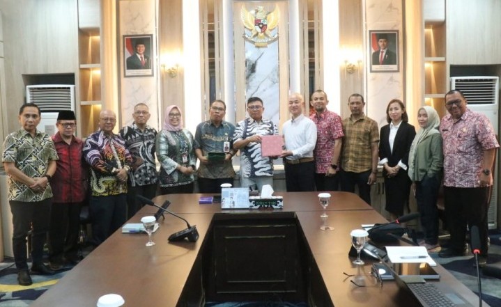 Audiensi dengan Perusahaan Jepang, Samarinda Jajaki Inovasi Drainase dan Perkuatan Tanah