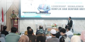 Seminar Keperawatan RSUD IA Moeis, Andi Harun Bahas Pentingnya Leadership dan Budaya Komunikasi Sehat di Lingkungan Rumah Sakit