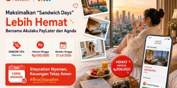 Maksimalkan “Sandwich Days” Lebih Hemat Bersama Akulaku PayLater dan Agoda