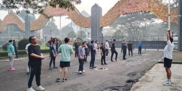 Pererat Kebersamaan, Manajemen BRI Region 6 Gelar Jogging Bersama di Kawasan TMII