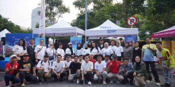 BRI Jatinegara Meriahkan CFD Lewat Booth Rekening dan Kartu Debit FC Barcelona