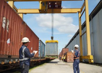 KAI Logistik Kelola 6,8 Juta Ton Angkutan Barang hingga Mei 2026