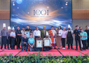 Marianna Resort Tuktuk Samosir Pecahkan Rekor LEPRID Lewat “1001 Naniura”, Angkat Kuliner Batak ke Panggung Nasional