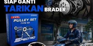 SPECTRO Hadirkan Pulley Set Type S2 untuk Akselerasi Motor Matic Lebih Responsif